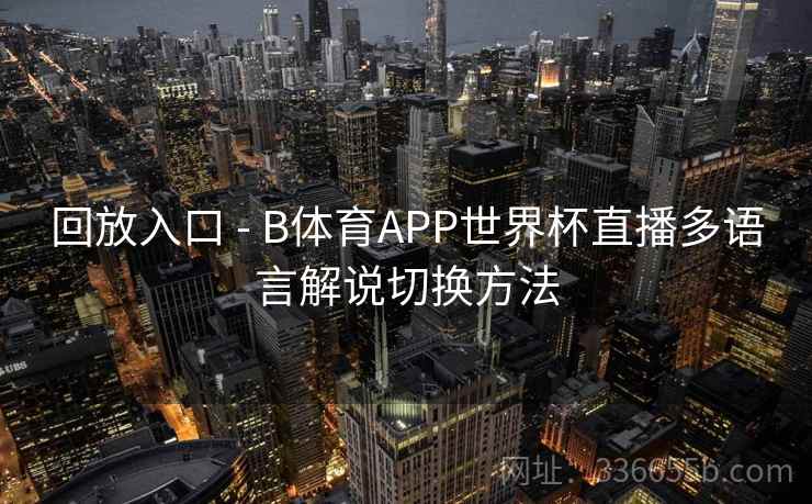 回放入口 - B体育APP世界杯直播多语言解说切换方法